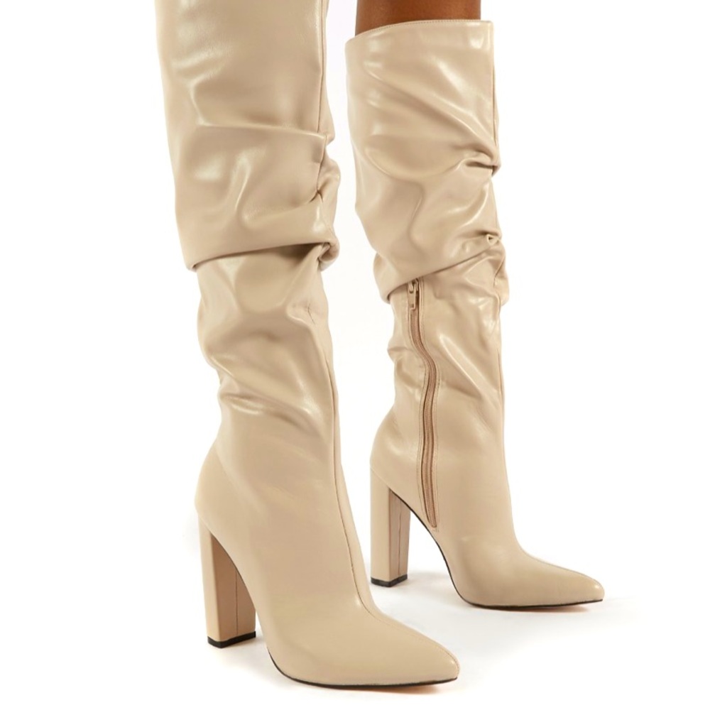 Public Desire Nude Boots